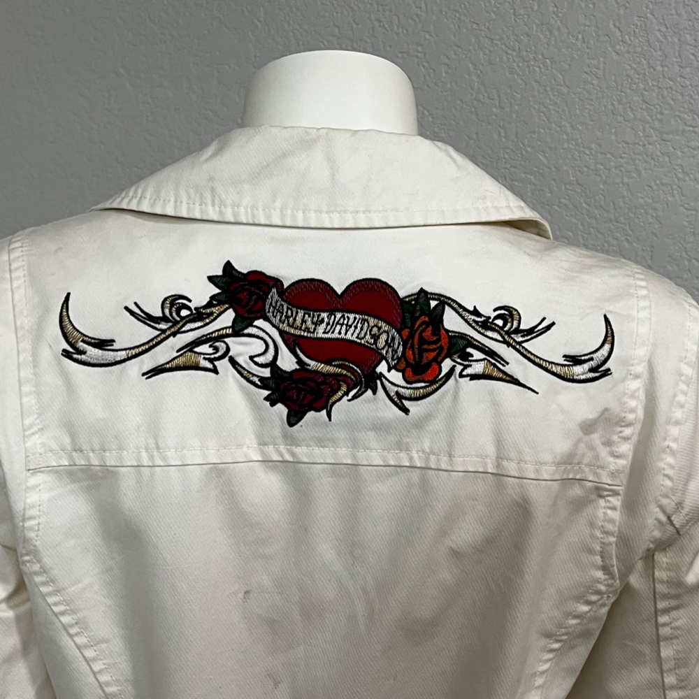Harley-Davidson Cotton Cream Jacket - Picture 6 of 15
